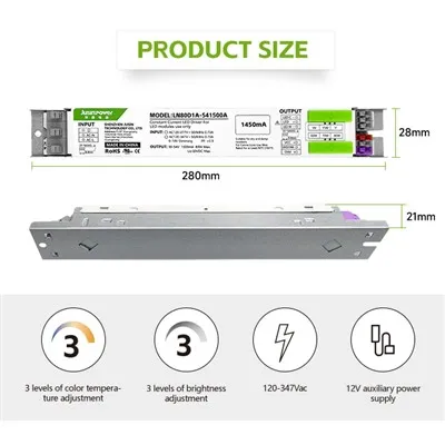 40W podesivi Power LED indukcijski drajver
